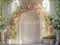 Kate Mariage Lumière du Soleil Fleurs Porte Toile de fond conçue par Mini MakeBelieve - Kate Backdrop FR