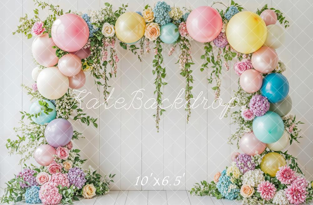 Kate Printemps Floral Arche de Ballons Toile de fond conçue par Emetselch - Kate Backdrop FR