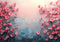 Kate Beaux-arts Fleurs de cerisier Rose Toile de fond conçue par Mini MakeBelieve - Kate Backdrop FR