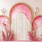 Kate Bohème Rose Arche Saint Valentin Simple Toile de fond conçue par Patty Roberts - Kate Backdrop FR