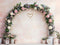 Kate Saint Valentin Arche de Fleurs Romantique Toile de fond conçue par Patty Roberts - Kate Backdrop FR