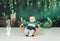 Kate Trèfle La Saint-Patrick Rustique Toile de fond conçue par Patty Roberts - Kate Backdrop FR