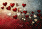 Kate Saint Valentin Cœur Mur de Pierre Dégradé Toile de fond conçue par Patty Roberts - Kate Backdrop FR