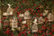Kate Saint Valentin Roses Cage à oiseaux Toile de fond conçue par Emetselch - Kate Backdrop FR