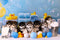 Kate Cake smash Canard Ballon Douche Toile de fond conçue par Emetselch - Kate Backdrop FR