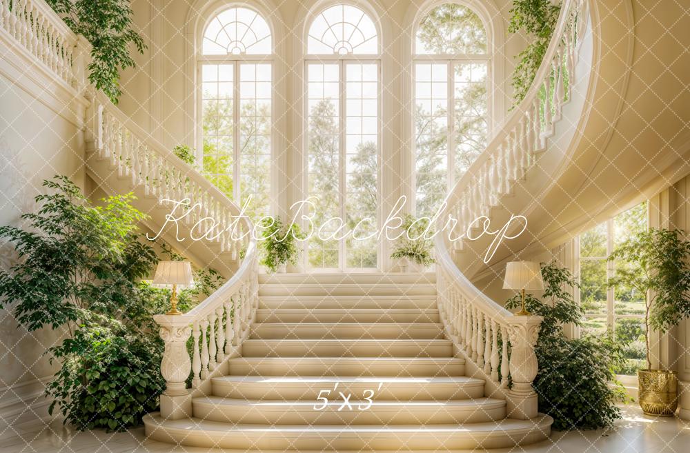 Kate Printemps Élégant Escalier en cascade Toile de fond conçue par Emetselch - Kate Backdrop FR