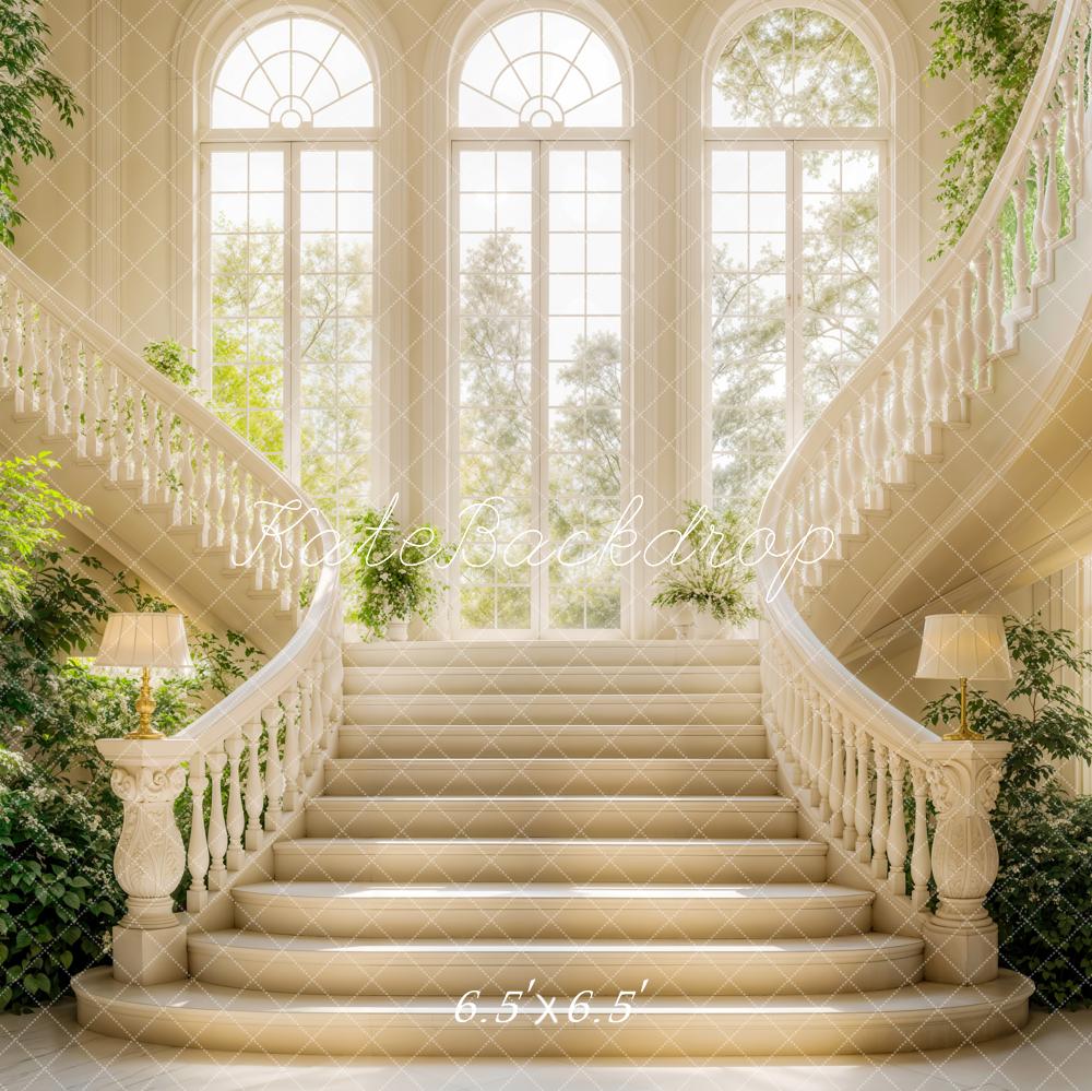 Kate Printemps Élégant Escalier en cascade Toile de fond conçue par Emetselch - Kate Backdrop FR
