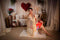 Kate Saint Valentin Bohème Roses Canapé Toile de fond conçue par Emetselch - Kate Backdrop FR