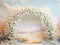 Kate Printemps Arche de Fleurs Pastel Toile de fond conçue par Mini MakeBelieve - Kate Backdrop FR