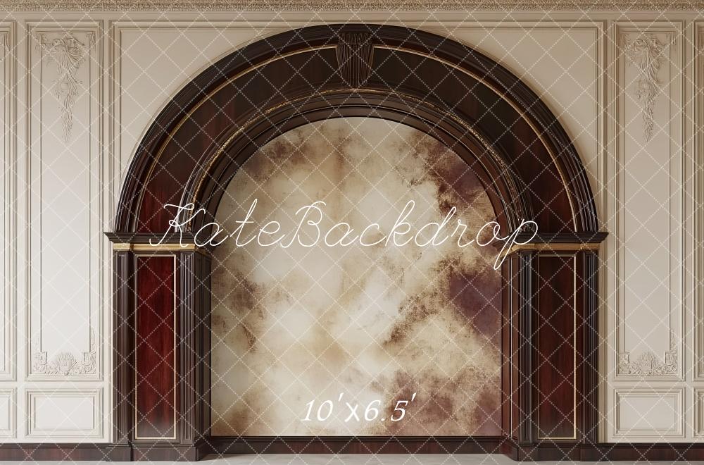 Kate Mur Rétro Arche Fête des pères Élégant Toile de fond conçue par Mini MakeBelieve - Kate Backdrop FR