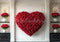 Kate Saint Valentin Roses Rouge Cœur Rétro Toile de fond conçue par Mini MakeBelieve - Kate Backdrop FR