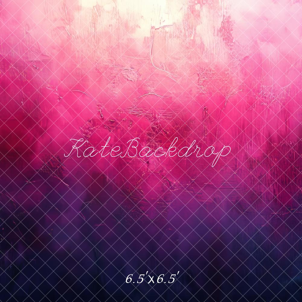 Kate Rose Violet Abstrait Portrait Toile de fond conçue par Mini MakeBelieve - Kate Backdrop FR