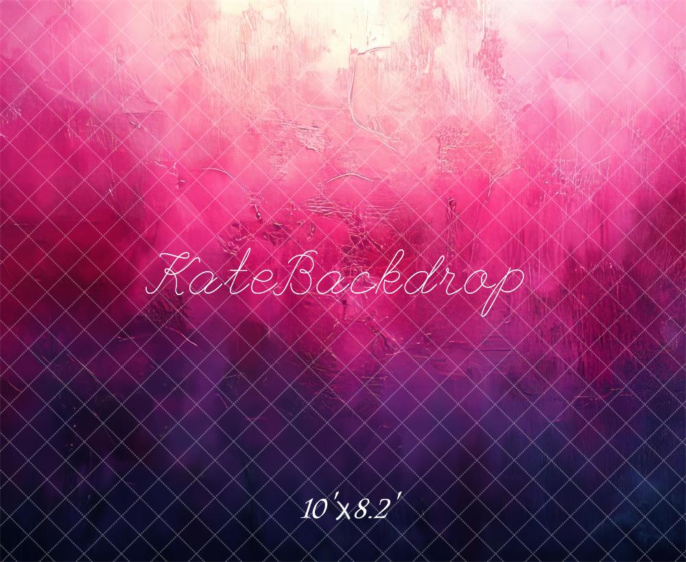 Kate Rose Violet Abstrait Portrait Toile de fond conçue par Mini MakeBelieve - Kate Backdrop FR