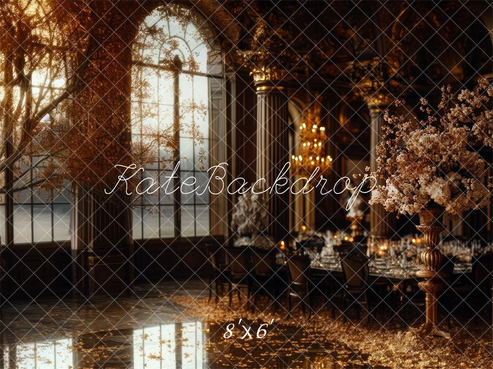 Kate Rétro Splendide Salle de bal Fenêtre Toile de fond conçue par Mini MakeBelieve - Kate Backdrop FR