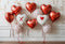 Kate Saint Valentin Ballon Mur Rétro Toile de fond conçue par Emetselch - Kate Backdrop FR