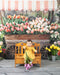 Kate Printemps Chariot de fleurs Tulipes Jardin Toile de fond conçue par Emetselch - Kate Backdrop FR