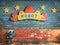 Kate Robot Étoiles Mur de briques Enfant Toile de fond conçue par Emetselch - Kate Backdrop FR