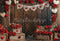 Kate Saint Valentin Rustique Roses Mur en bois Toile de fond conçue par Emetselch - Kate Backdrop FR