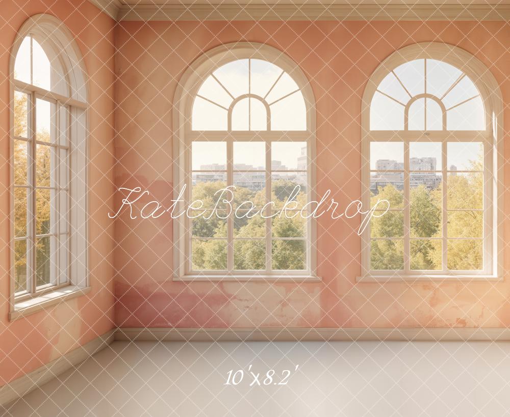 Kate Rétro Élégant Fenêtre Coin Intérieur Toile de fond conçue par Emetselch - Kate Backdrop FR