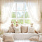 Kate Pâques Lapin Fenêtre Canapé Blanc Toile de fond conçue par Emetselch - Kate Backdrop FR