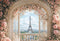 Kate Printemps Fleurs Rose Arche Paris Tour Toile de fond conçue par Emetselch - Kate Backdrop FR