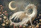 Kate Fantastique Dragon Lune Fleurs Toile de fond conçue par Emetselch - Kate Backdrop FR