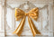 Kate Nœud Jaune Mur Vintage Élégant Toile de fond conçue par Emetselch - Kate Backdrop FR
