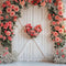 Kate Saint Valentin Fleurs Mariage Porte Toile de fond conçue par Emetselch - Kate Backdrop FR