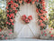 Kate Saint Valentin Fleurs Mariage Porte Toile de fond conçue par Emetselch - Kate Backdrop FR