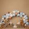 Kate Arche Ballons Ours en peluche Anniversaire Toile de fond conçu par Melissa King - Kate Backdrop FR