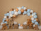 Kate Arche Ballons Ours en peluche Anniversaire Toile de fond conçu par Melissa King - Kate Backdrop FR