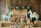 Kate Ferme Pâques Silhouette de Cheval Toile de fond conçue par Patty Roberts - Kate Backdrop FR