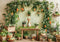 Kate Jardin Pâques Lapin Carottes Œufs Toile de fond conçue par Patty Roberts - Kate Backdrop FR