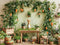 Kate Jardin Pâques Lapin Carottes Œufs Toile de fond conçue par Patty Roberts - Kate Backdrop FR
