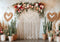 Kate Saint-Valentin Rustique Bohème Macramé Toile de fond conçue par Patty Roberts - Kate Backdrop FR