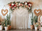 Kate Saint-Valentin Rustique Bohème Macramé Toile de fond conçue par Patty Roberts - Kate Backdrop FR