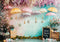 Kate Printemps Parapluie Jardin Fleurs Toile de fond conçue par Patty Roberts - Kate Backdrop FR
