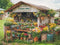 Kate Printemps Boutique de Fleurs Rustique Toile de fond conçue par Emetselch - Kate Backdrop FR