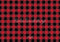 Kate Rouge & Noir Motif à Carreaux Toile de fond conçue par Mandy Ringe - Kate Backdrop FR