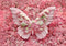 Kate Nouveau-né Anniversaire Fleurs Papillon Toile de fond conçue par Mini MakeBelieve - Kate Backdrop FR