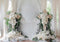 Kate Mariage Croix Fleurs Rideaux Toile de fond conçue par Mini MakeBelieve - Kate Backdrop FR
