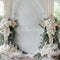 Kate Mariage Croix Fleurs Rideaux Toile de fond conçue par Mini MakeBelieve - Kate Backdrop FR