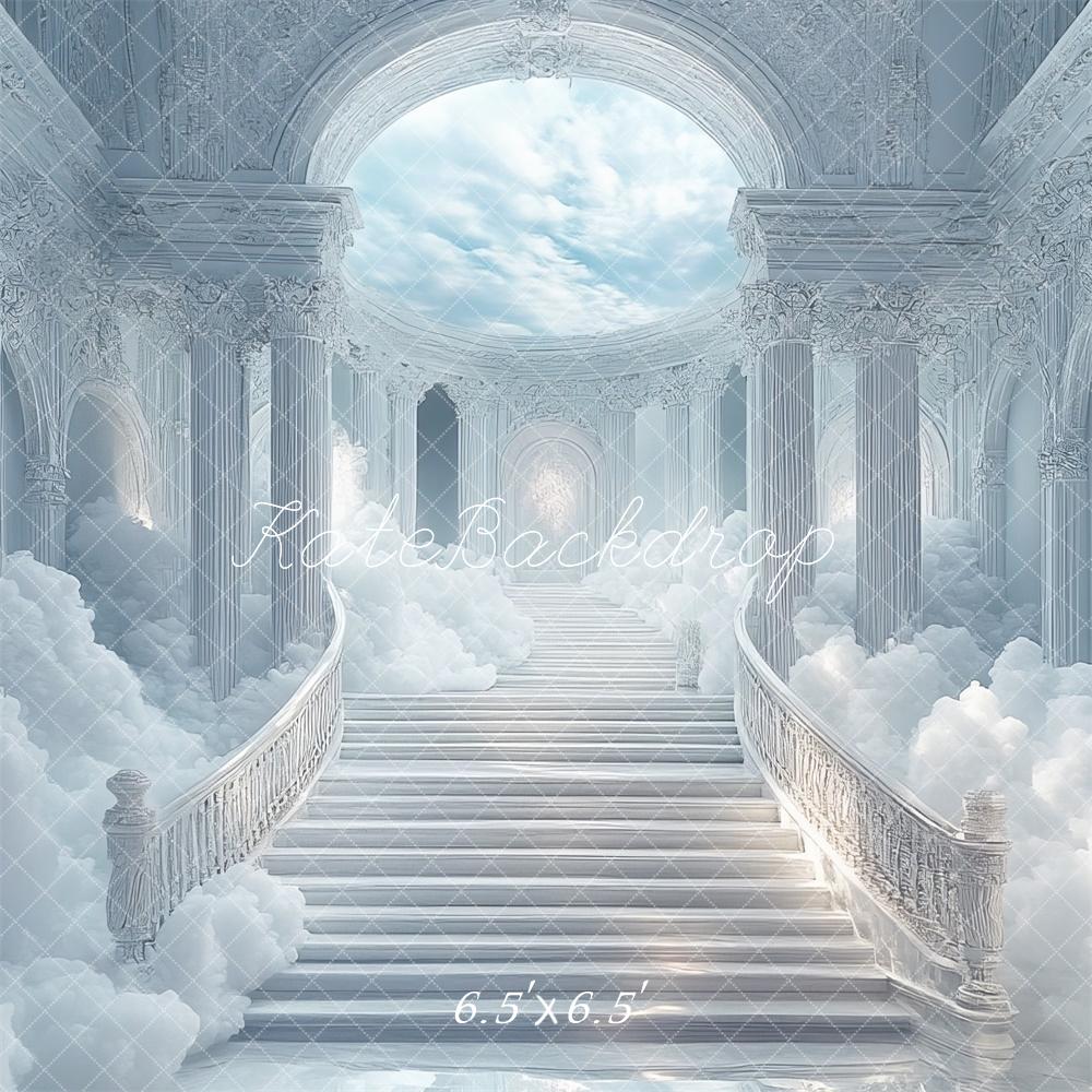 Kate Escalier en cascade Nuage Palais Toile de fond conçue par Mini MakeBelieve - Kate Backdrop FR