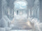 Kate Escalier en cascade Nuage Palais Toile de fond conçue par Mini MakeBelieve - Kate Backdrop FR