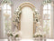 Kate Mariage Fleurs Arche Linge Fenêtre Toile de fond conçue par Mini MakeBelieve - Kate Backdrop FR