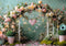 Kate Fleurs Arche Jardin Fée Enfant Toile de fond conçue par Mini MakeBelieve - Kate Backdrop FR