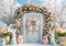 Kate Pâques Extérieur Lapin Fleur Arche Toile de fond conçue par Mini MakeBelieve - Kate Backdrop FR