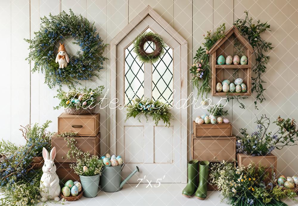 Kate Pâques Lapin Printemps Porte Toile de fond conçue par Emetselch - Kate Backdrop FR