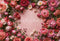 Kate Nouveau-né Fleur Rose Sol Toile de fond conçue par Emetselch - Kate Backdrop FR