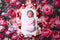Kate Nouveau-né Fleur Rose Sol Toile de fond conçue par Emetselch - Kate Backdrop FR